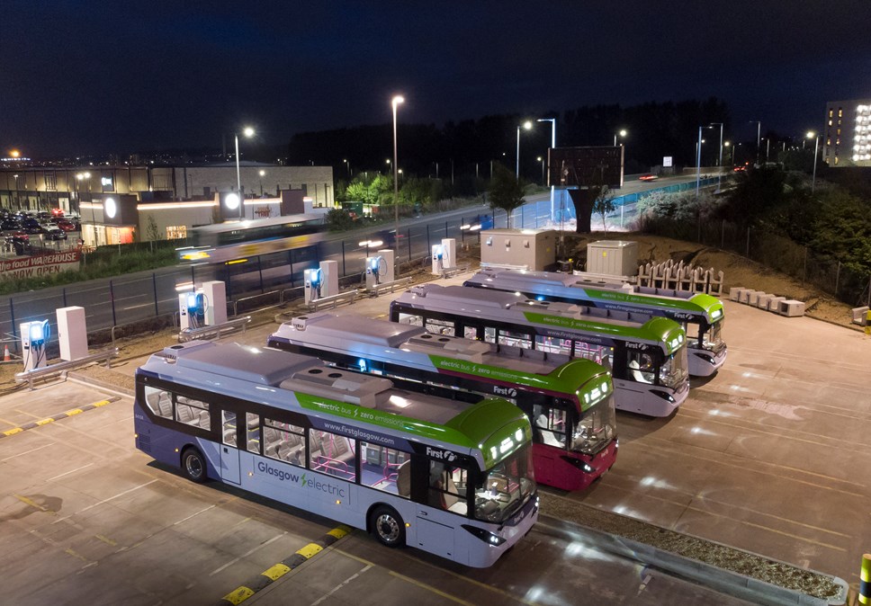 First Glasgow Caledonia EV charging hub