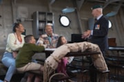 Imperial War Museum Image - A family visiting HMS Belfast: Imperial War Museum Image - A family visiting HMS Belfast