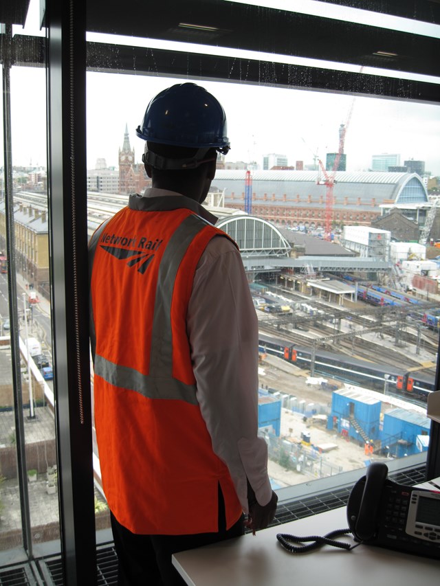 Prakash Navaratnarajah, Network Rail's 1000th apprentice