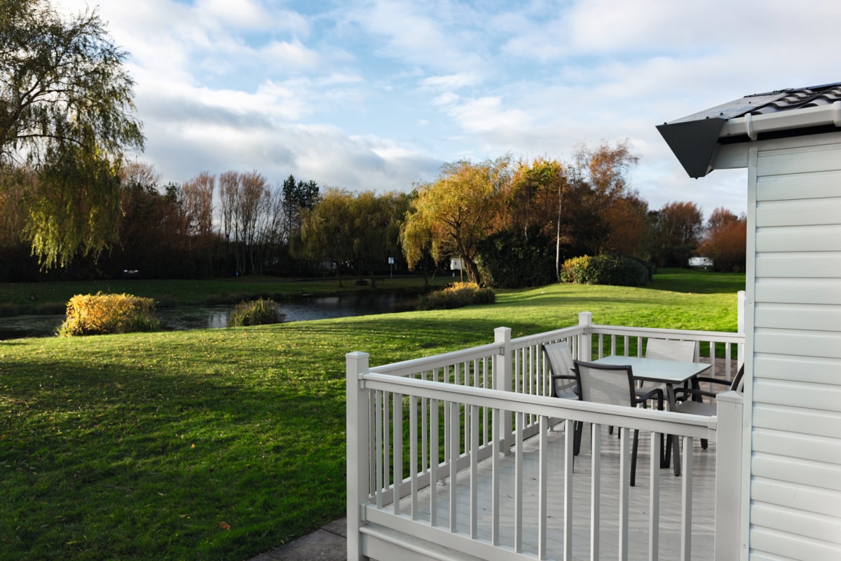 Signature lake view caravan at Cleethorpes Beach