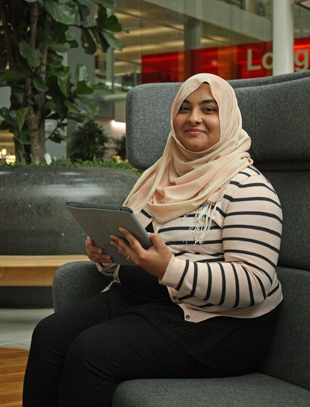 Sophia Ahmed, Network Rail IT graduate: Sophia Ahmed, Network Rail IT graduate