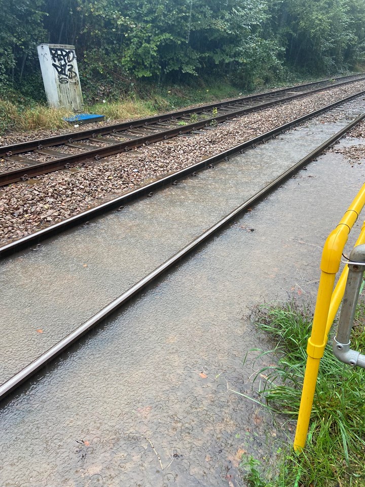 Flooding at Shireoaks 1, Network Rail
