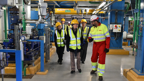 HRH Princess Royal at Blackburn Meadows