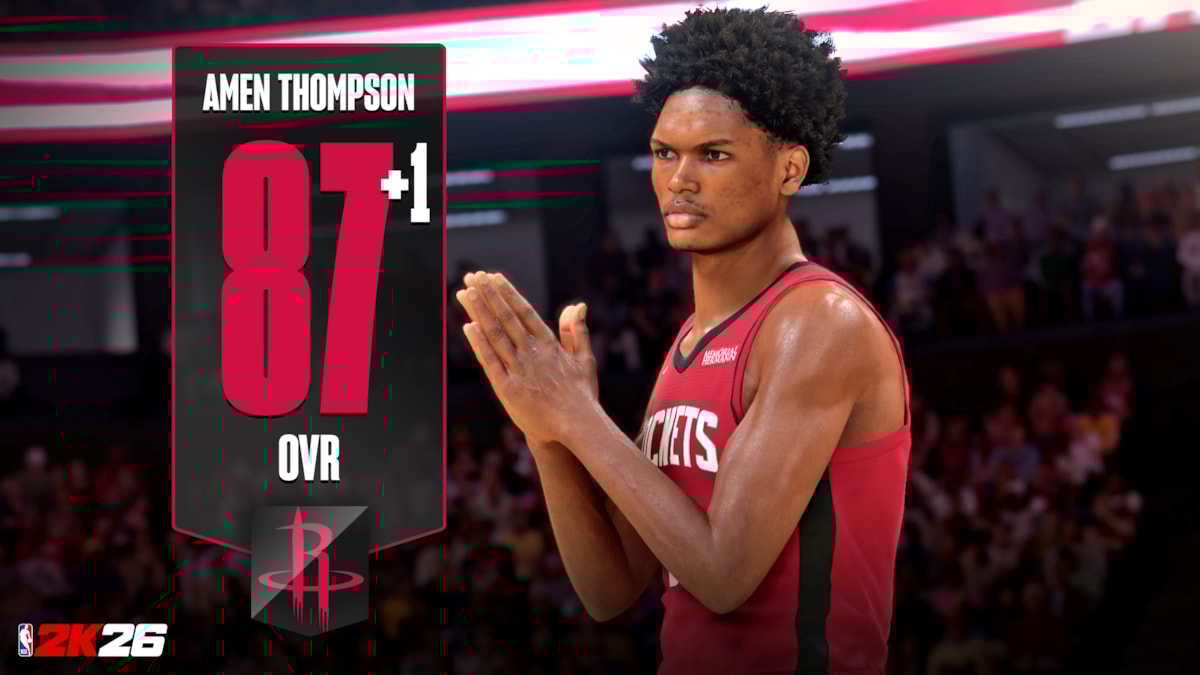 NBA 2K26 Ratings Update 9 - Amen Thompson
