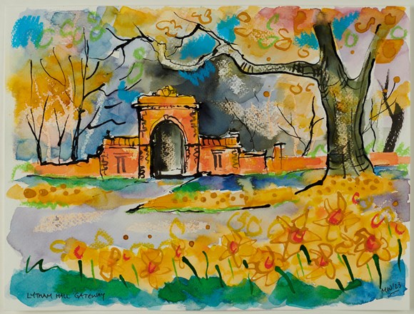 Lytham Hall Gateway by Martin Williamson