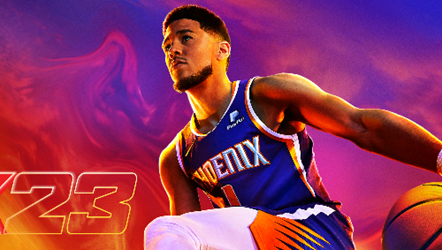 NBA 2K23 COVER ATHLETE DEVIN BOOKER