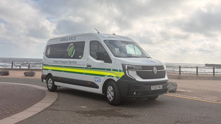 North East Ambulance Service trials first electric patient transport vehicle to support patients across the region
