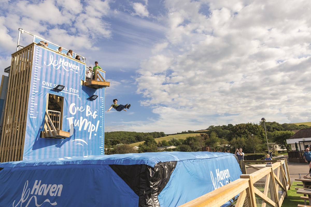 The Jump at Doniford Bay