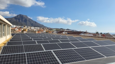 Tenerife solar circle