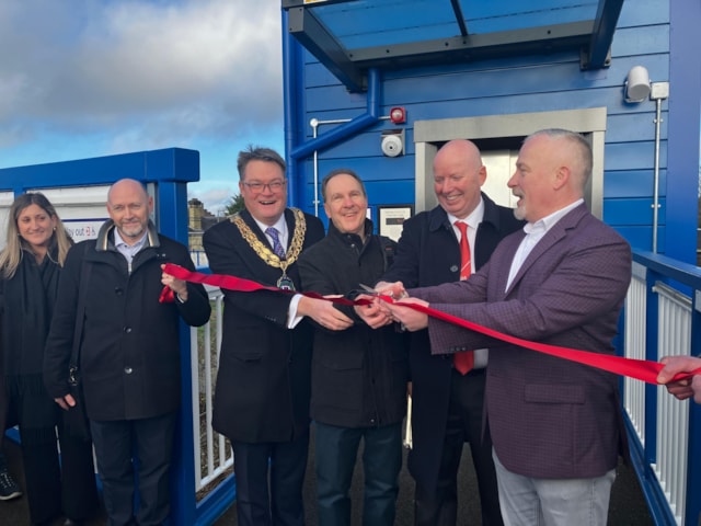 Biggleswade AFA ribbon-cutting