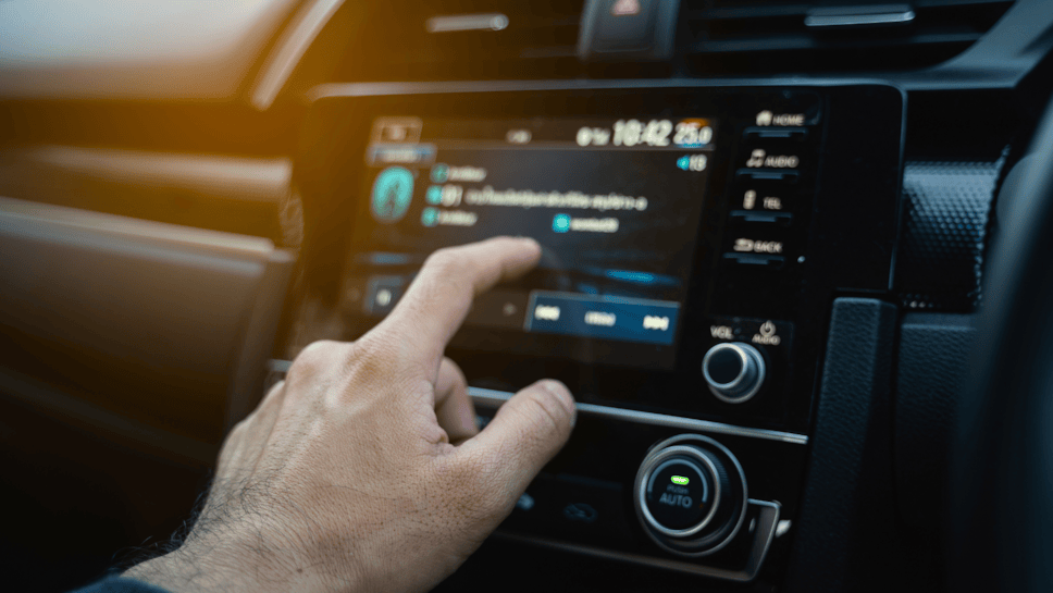 music in the car
