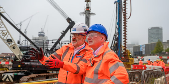 Huw Edwards and Richard Parker (West Midlands Mayor)