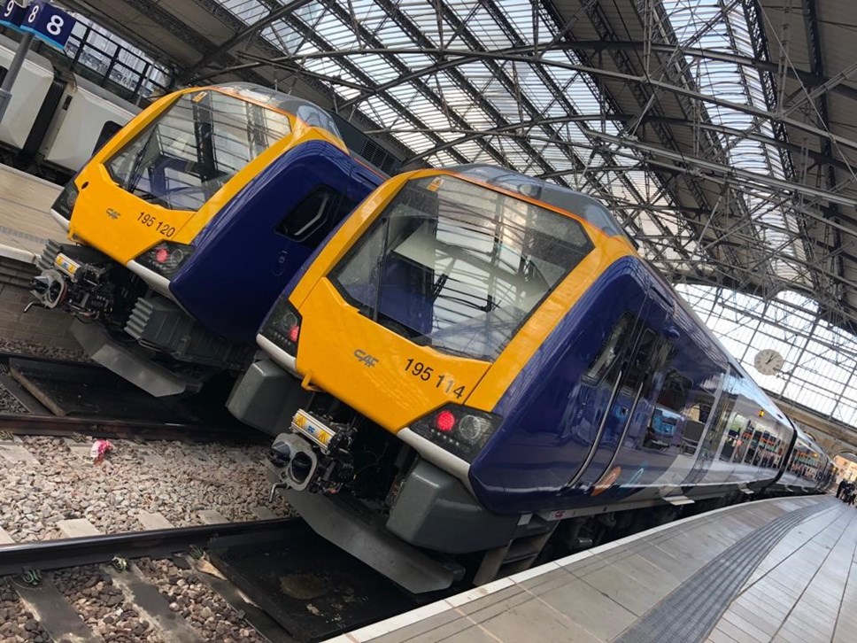 New trains at Lime Street 1