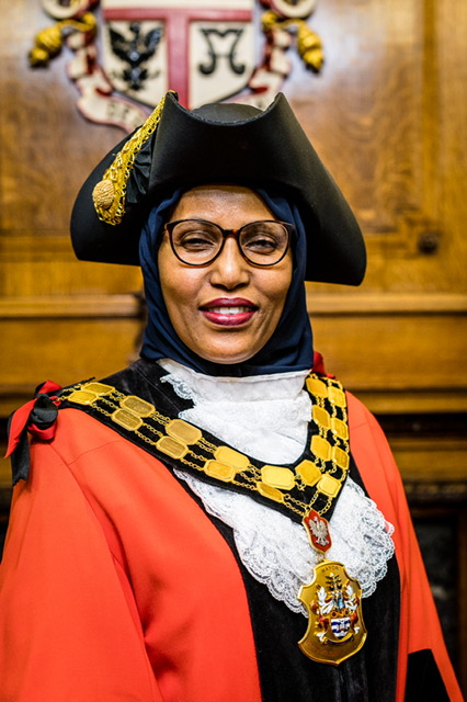 Mayor of Islington, Cllr Rakhia Ismail