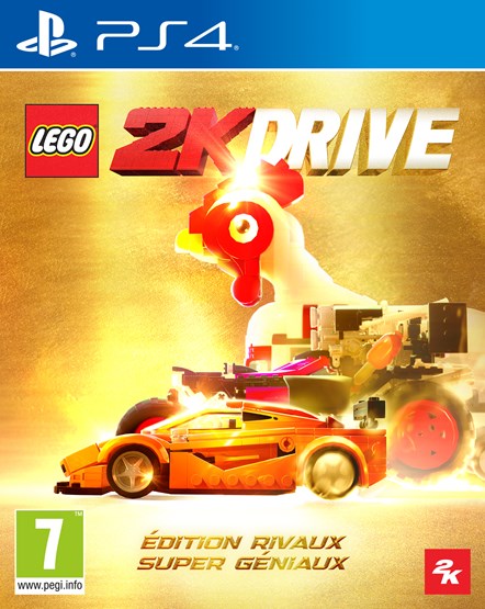 2K LEGO 2K Drive Edition Rivaux Super Géniaux Packaging PlayStation 4 (Aplat)