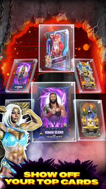 WWE SuperCard Show Off Your Top Cards