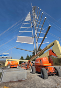 installation of new panels: installation of new panels