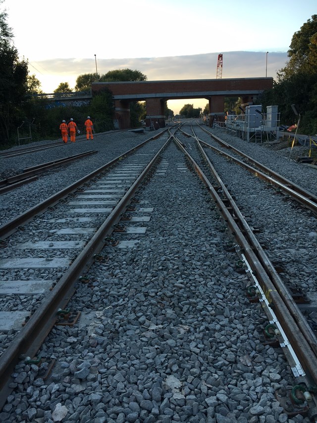 Track will be relayed in Oxford, paving the way for quicker line speed