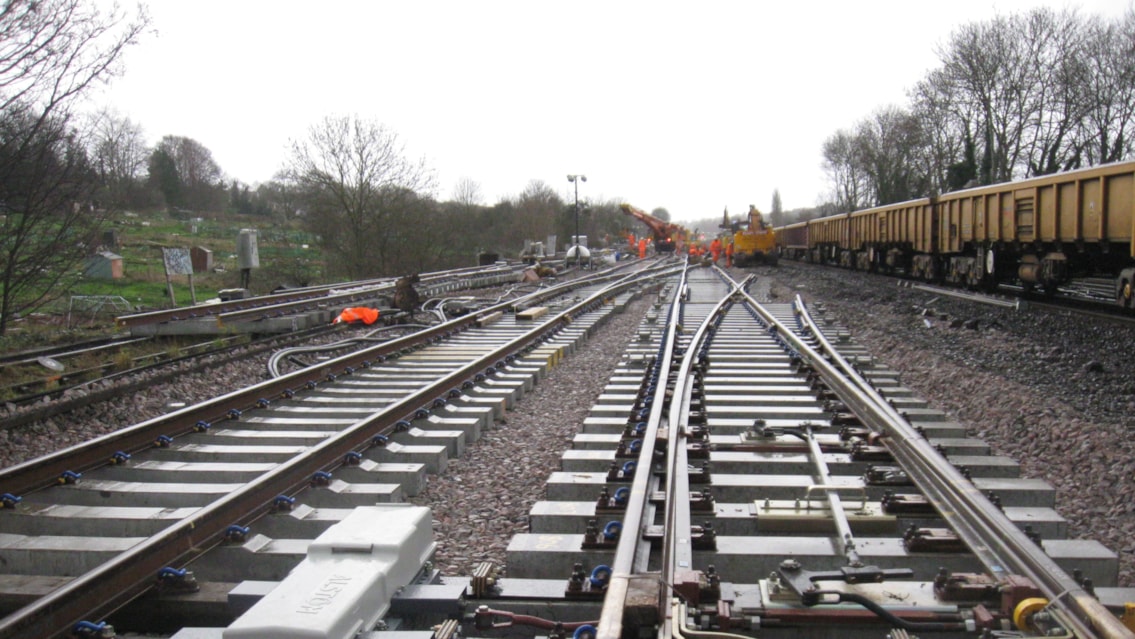 Trains through Redhill to be affected by major track improvement work this Christmas and New Year: Upgrading the Brighton Main Line - Christmas 2013