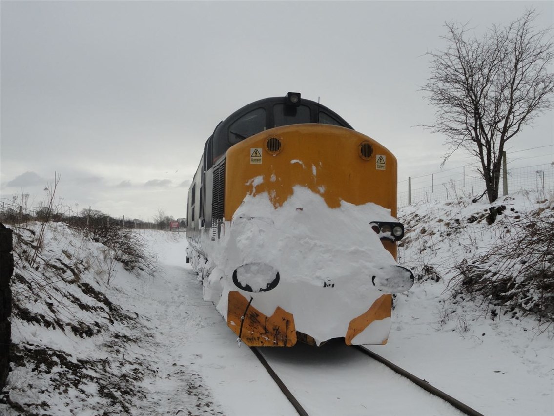 Winter weather on the railway (LNE 2013): Winter weather on the railway (LNE 2013)