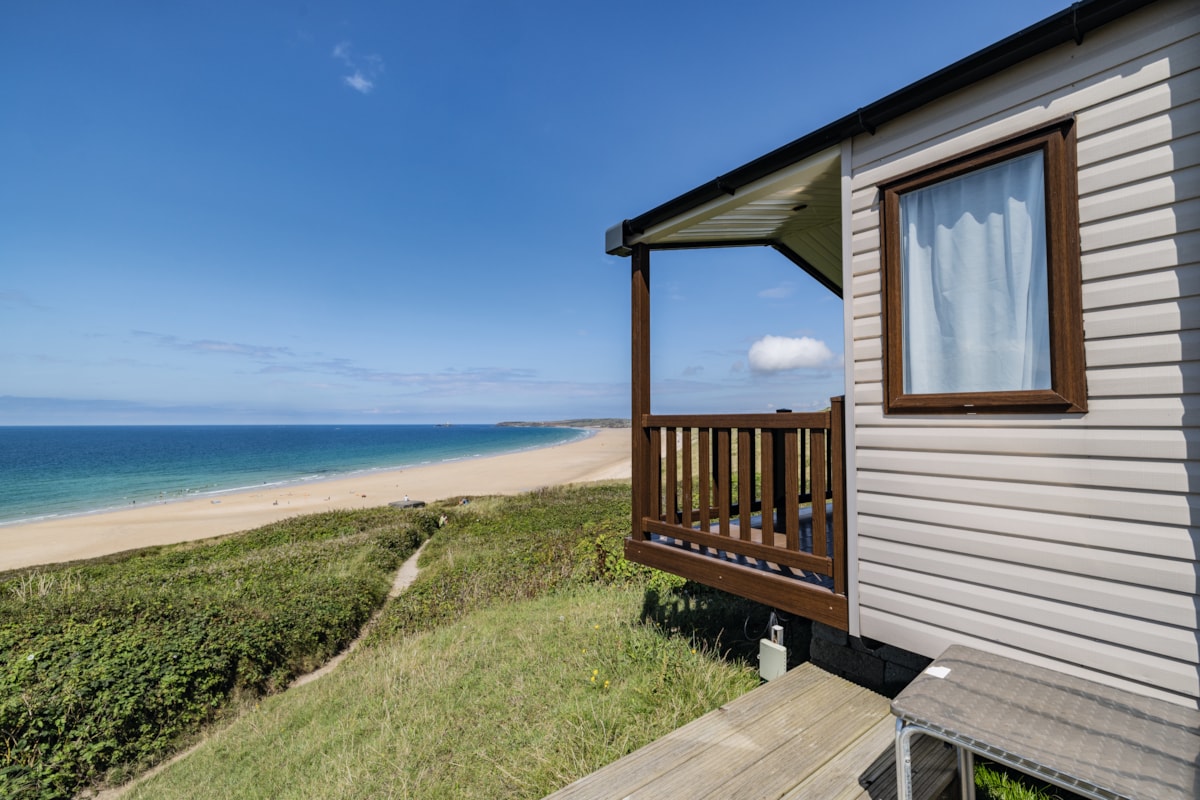 Signature sea view caravan at Riviere Sands
