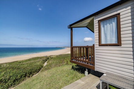 Signature sea view caravan at Riviere Sands