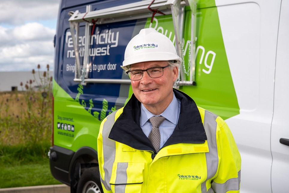 Electricity North West chief executive Peter Emery 