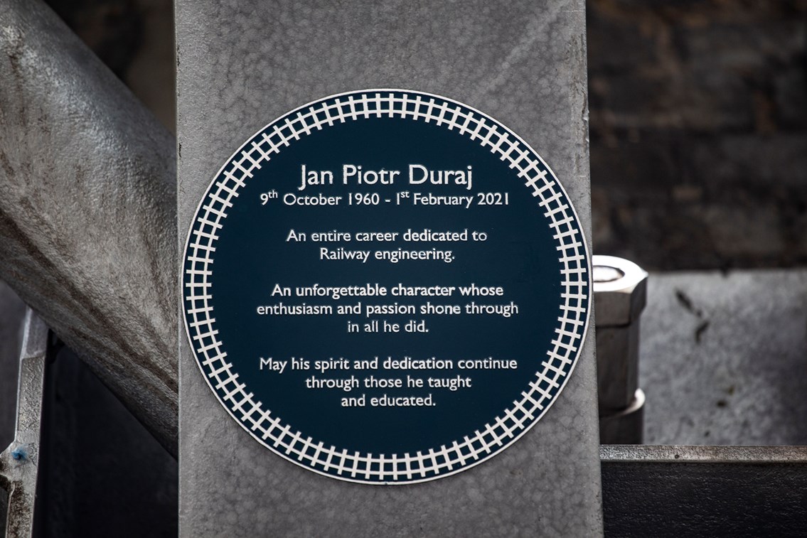 Jan duraj memorial-4: The plaque