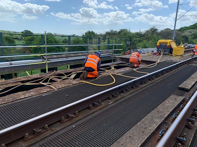 Reliability improvements completed on Clacton-on-Sea branch line over Late May Bank Holiday weekend: Clacton Holland Brook-4