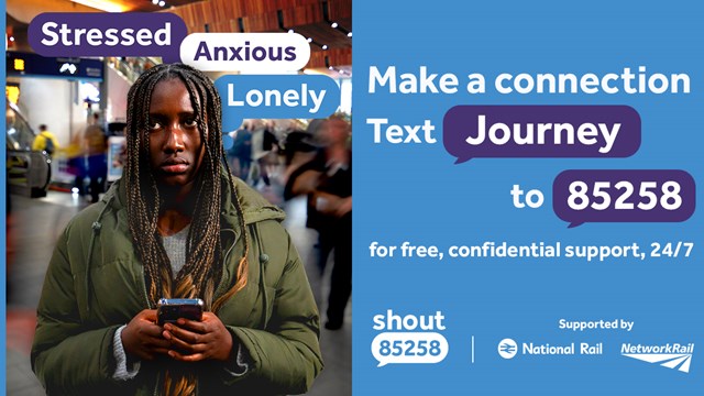 This World Mental Health Day - Network Rail’s Southern region is encouraging Londoners to ‘Make a Connection’: Make a Connection Twitter 1200 x 675 Chelsea