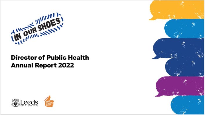 New report highlights work ongoing in Leeds to address the impact of the Covid-19 pandemic on young people’s health and wellbeing: In Our Shoes report cover newsroom version(1200 × 675px)