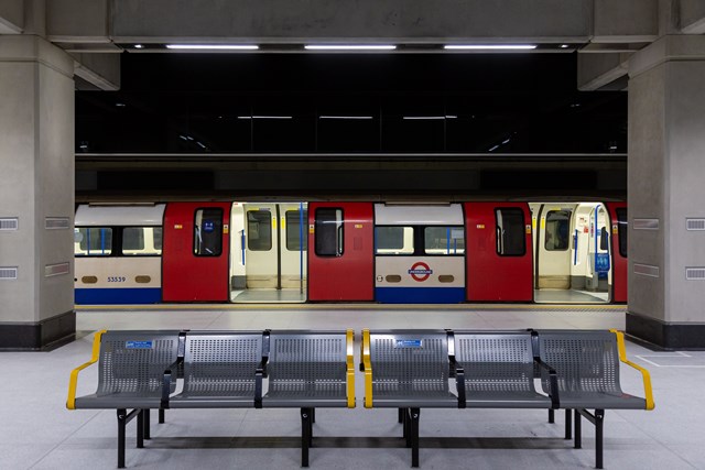 TfL Image - Battersea Power Station - train at platform