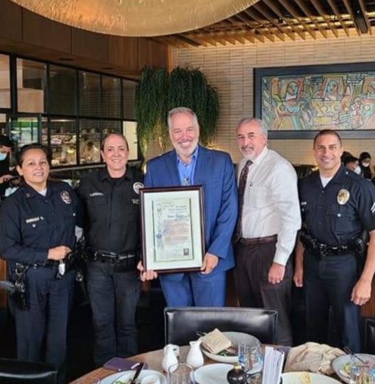 LAPD Award Recognition