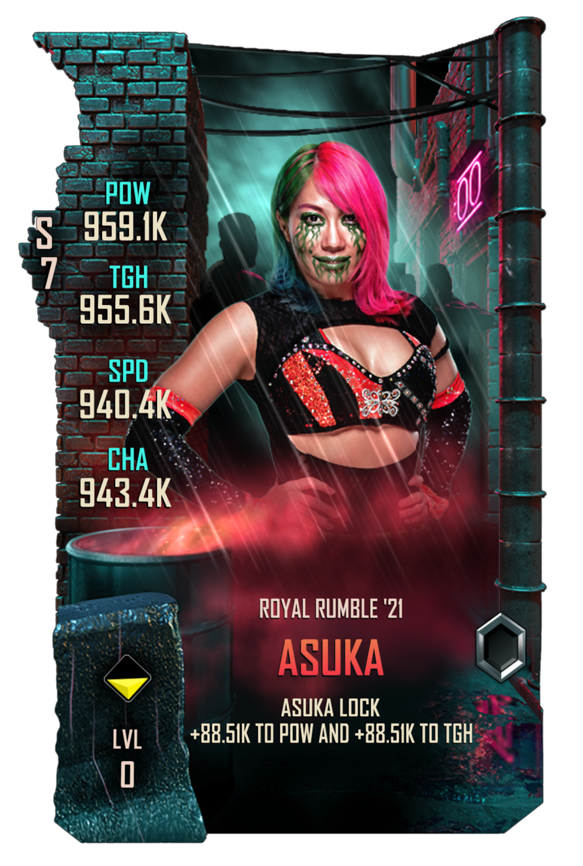 WWESC S7 Asuka Royal Rumble