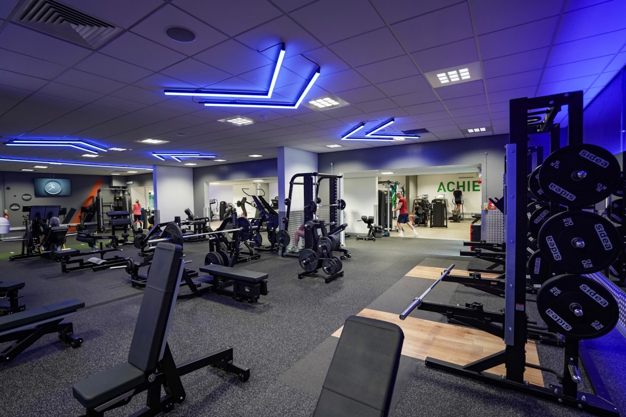 Rothwell 4: The impressive new gym facilities at Rothwell Leisure Centre.