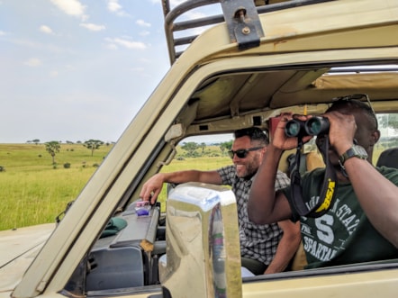 Professor Robert Montgomery during ICON fieldwork in Uganda