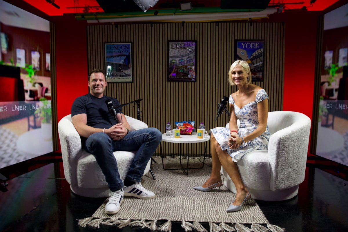 Tommy Banks joins Jenni Falconer in Routes studio