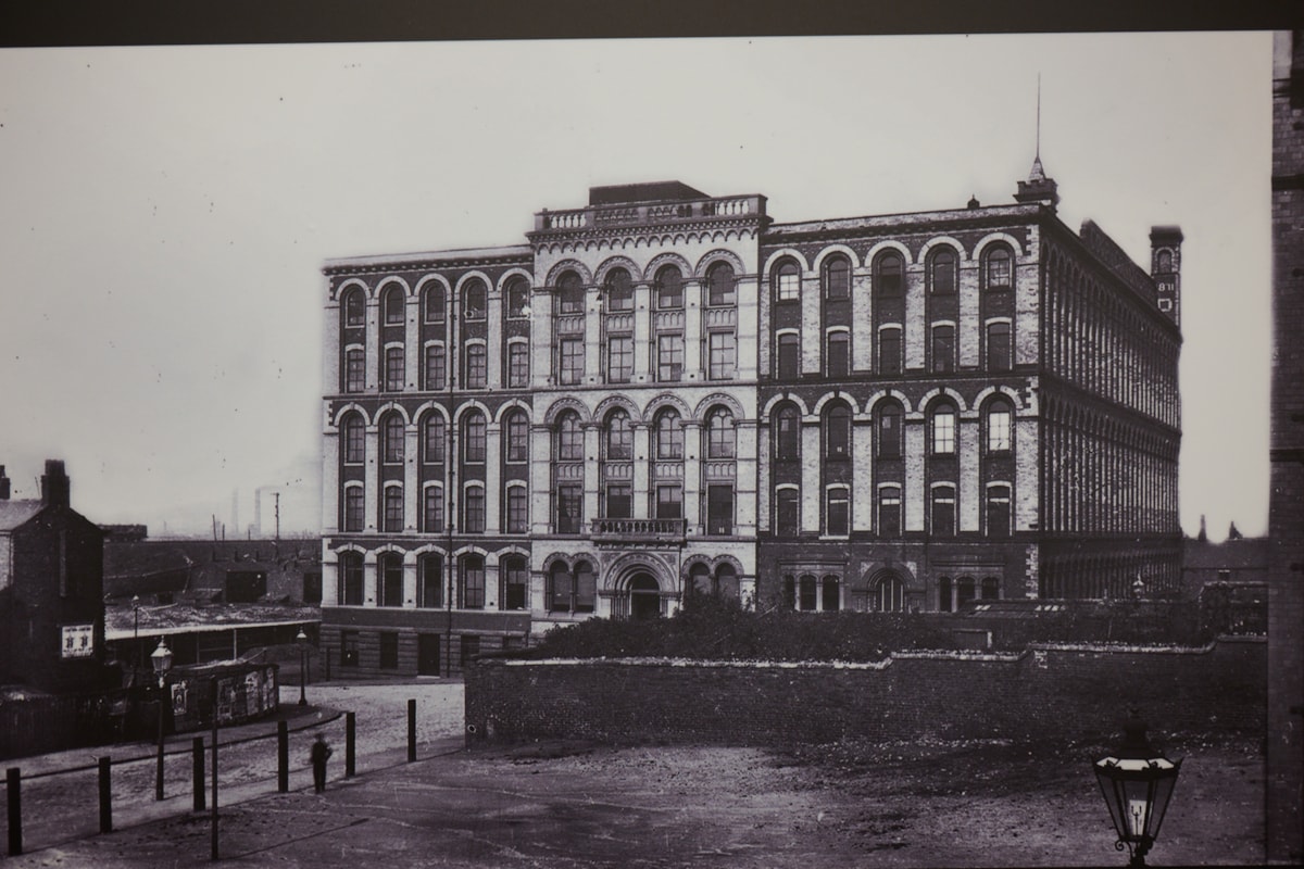 An image of the Coops Building is one of the town's landmarks to feature in the mural.