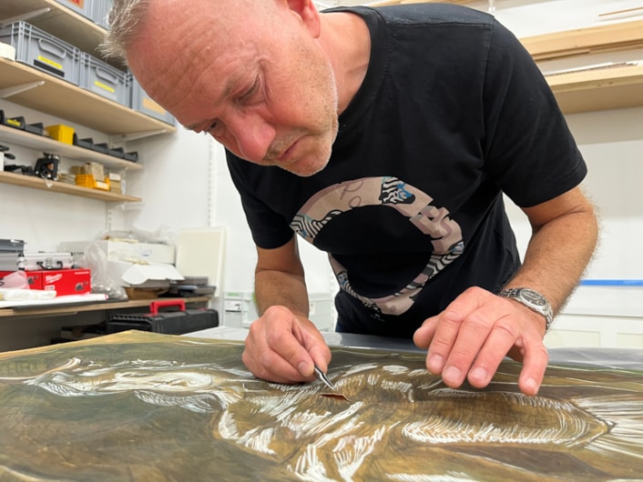 Goddess of Night: The romantic tribute Goddess of Night, by artist Quentin Bell is part of a new exhibition exploring different portrayals of women over the past 400 years, after it was the subject of a careful restoration project by specialist paper conservator James Caverhill.