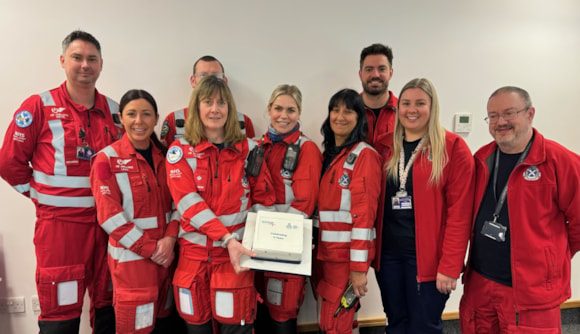 Specialist SAS service celebrates 10 years of life-saving work: thumbnail image0 (7)