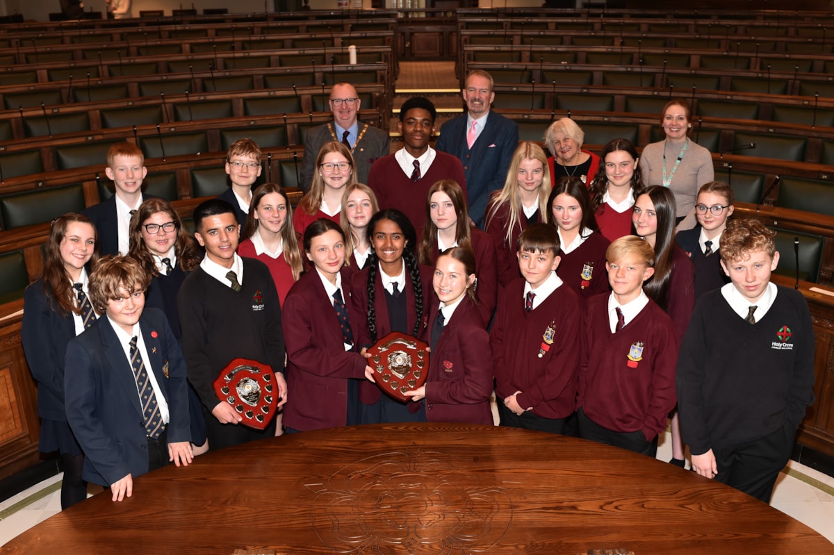 Finalists from the Secondary School final