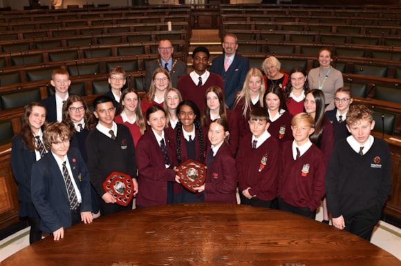 Finalists from the Secondary School final