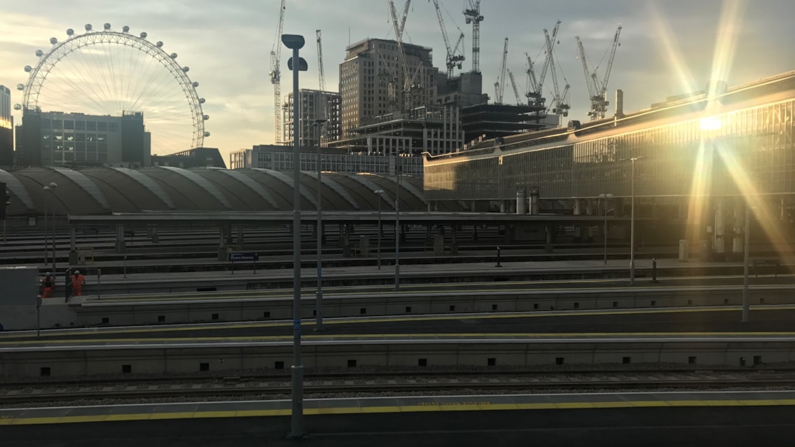 STARTING TOMORROW: Network Rail to carry out vital track upgrades between London Waterloo and Clapham Junction this Easter: Waterloo approaches the final stages this evening