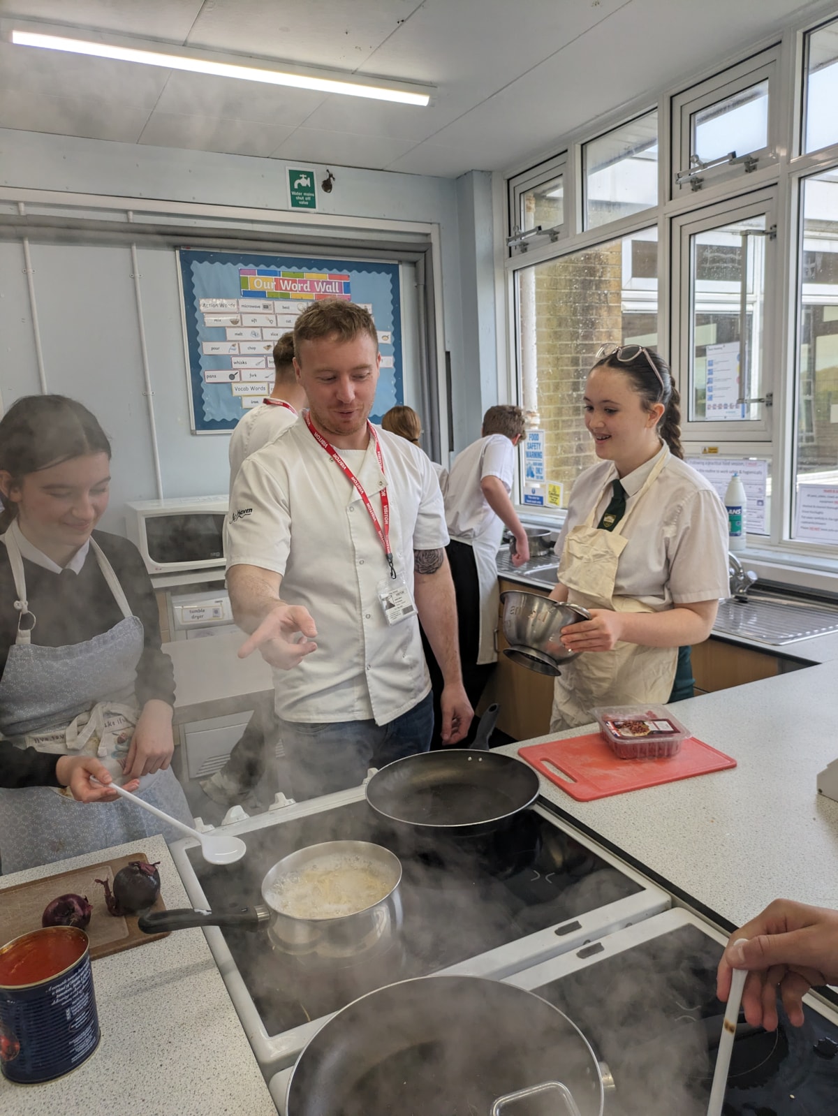 Haven x Filey School - kitchen masterclass 