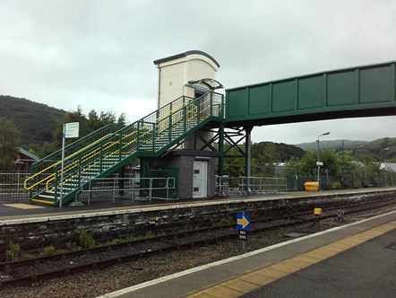 Machynlleth footbridge