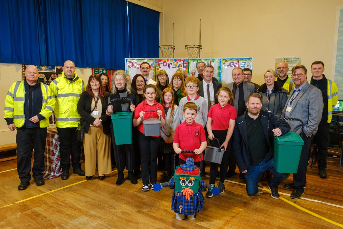 Dinnae forget your Caddy at St Sophia's Primary