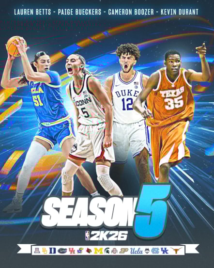 NBA 2K26 Season 5 Key Art Vertical