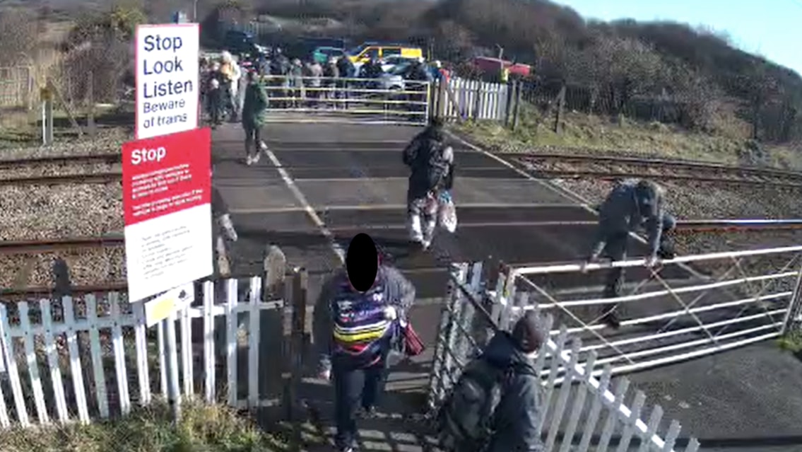 Port Talbot level crossing reopens following major safety improvements to address alarming incidents of ongoing misuse: Heol-Y-Deliad LX misuse