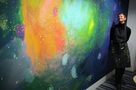 Nebula in space