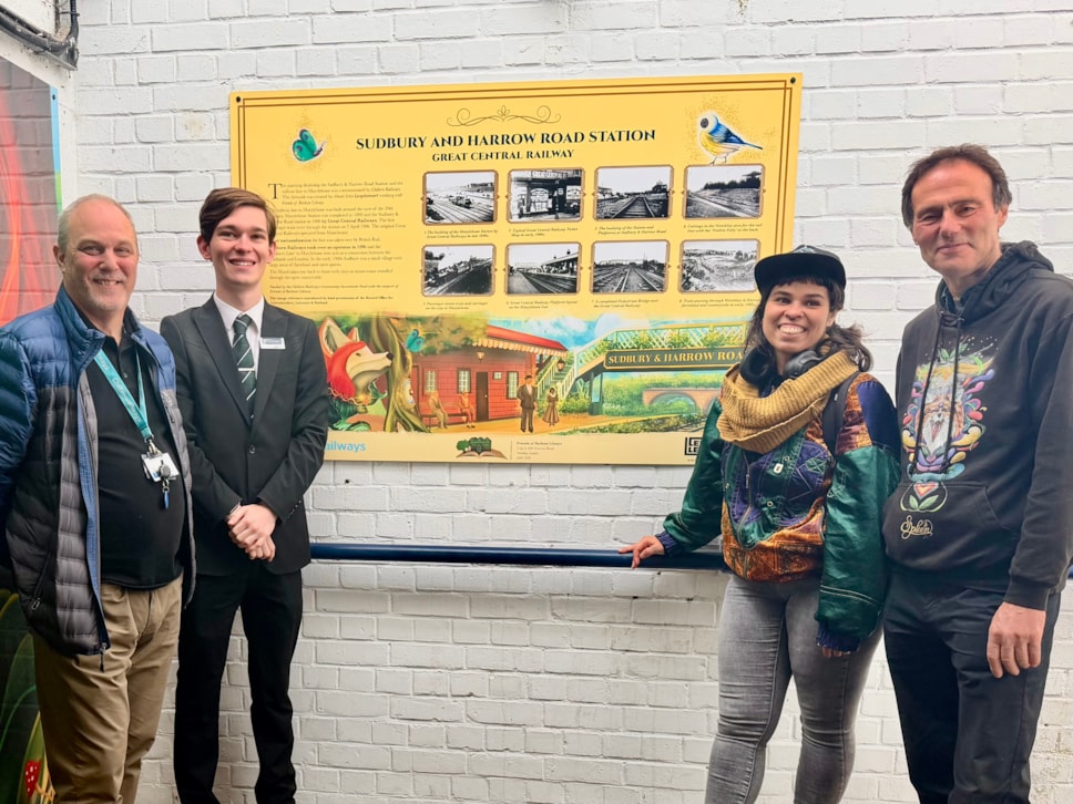 Chiltern Railways, LeSpleen and Friends of Barham Library